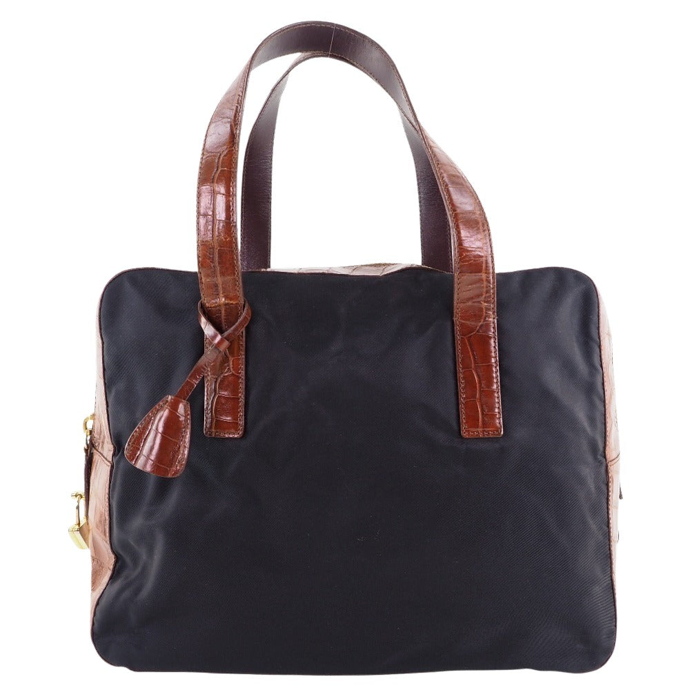 Prada Black Synthetic  handbag bag