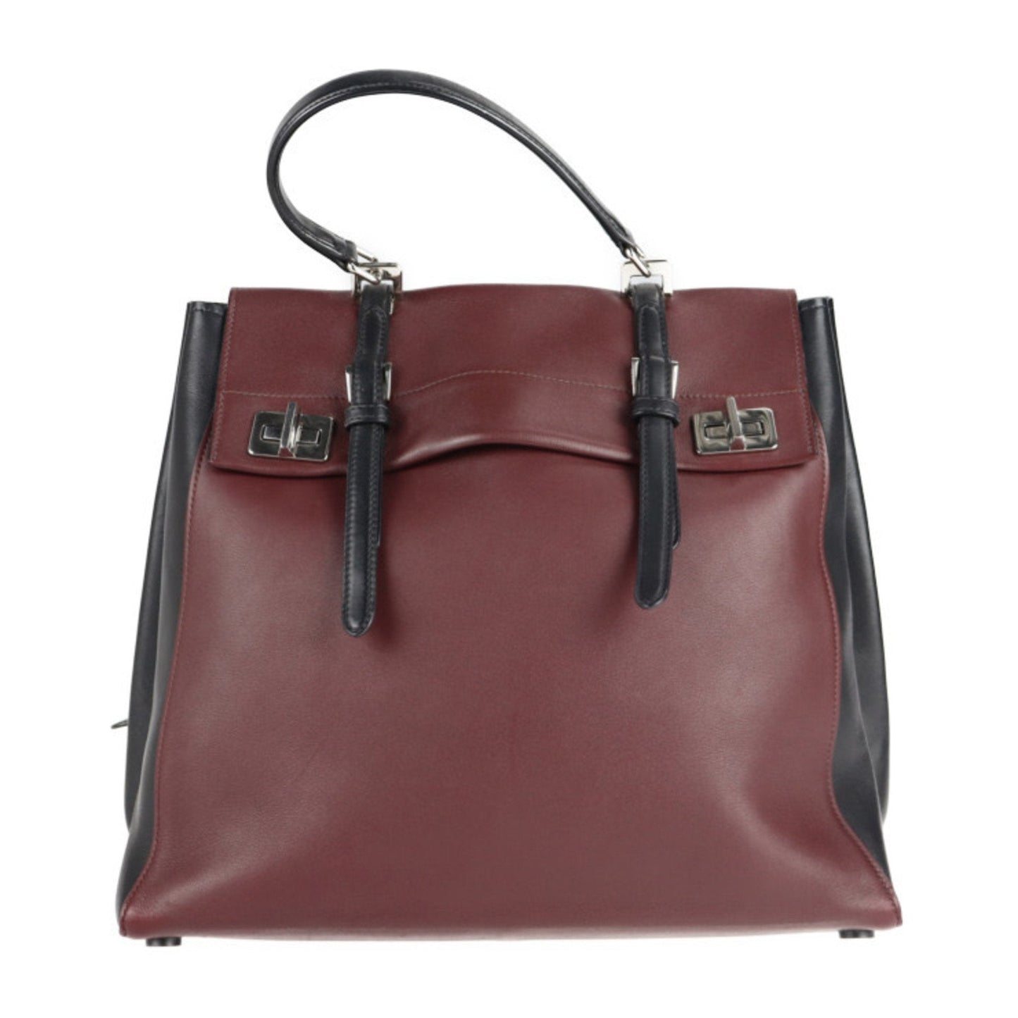 Prada Bicolor Leather  handbag bag