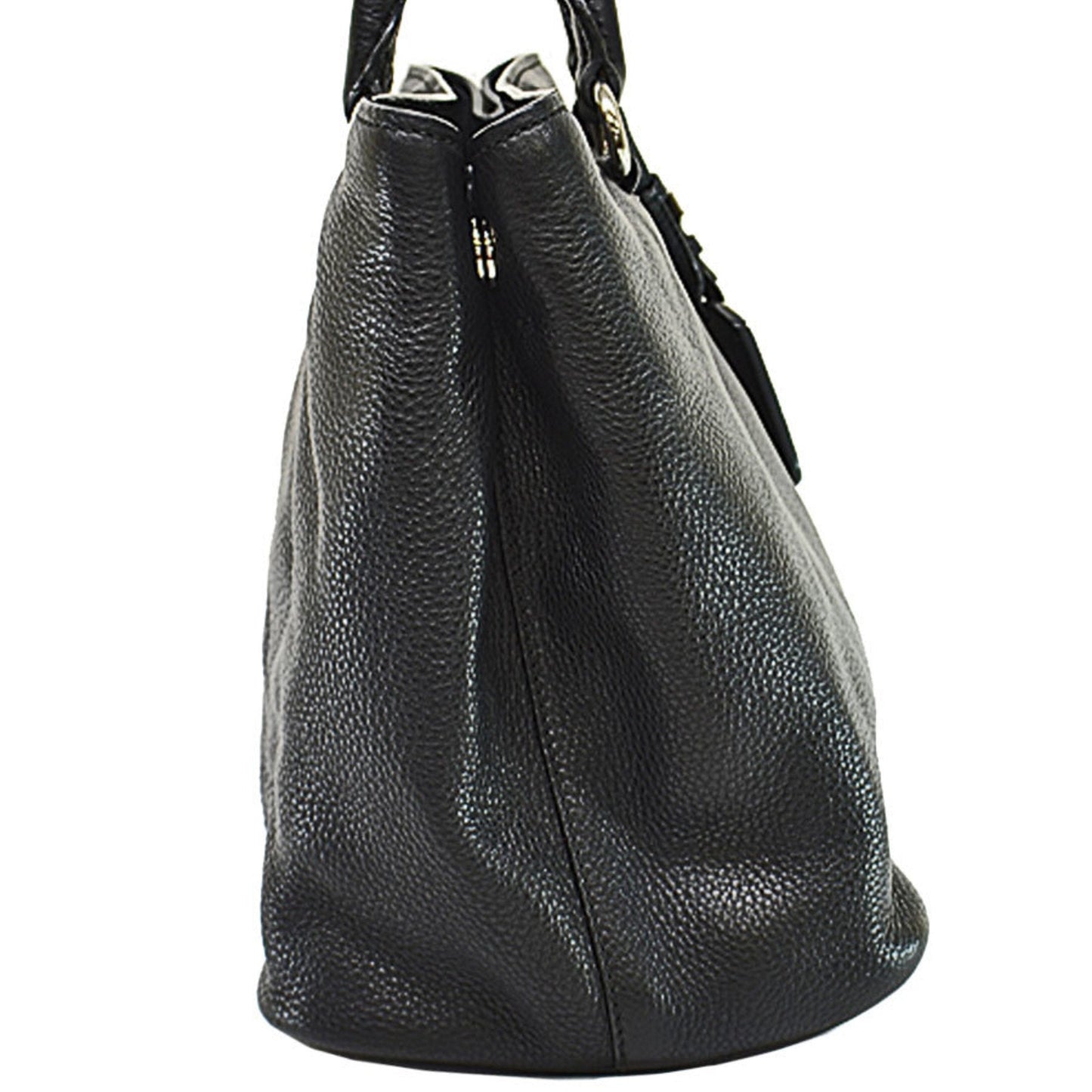 Prada Black Leather Galleria handbag bag