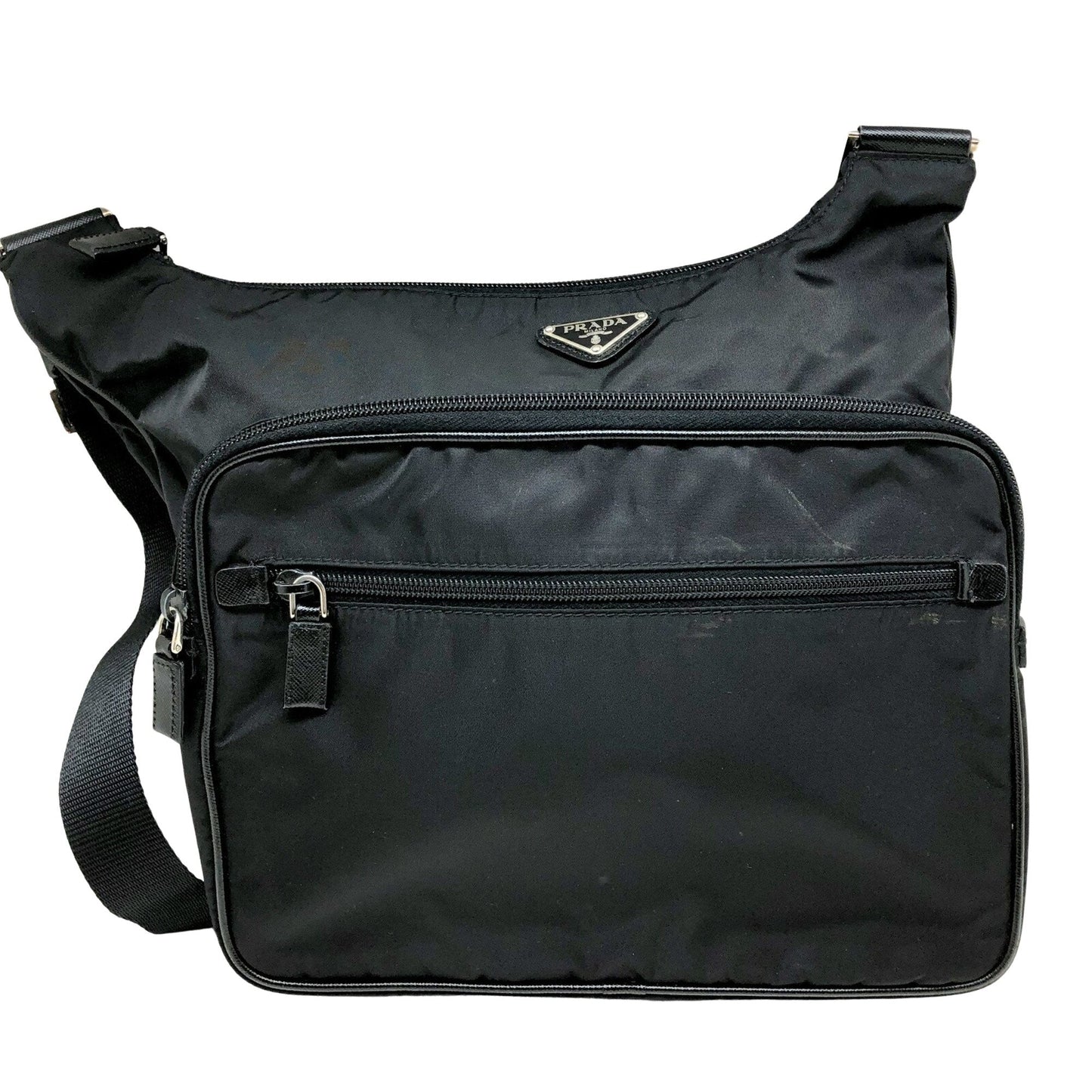 Prada Black Synthetic  shoulder bag