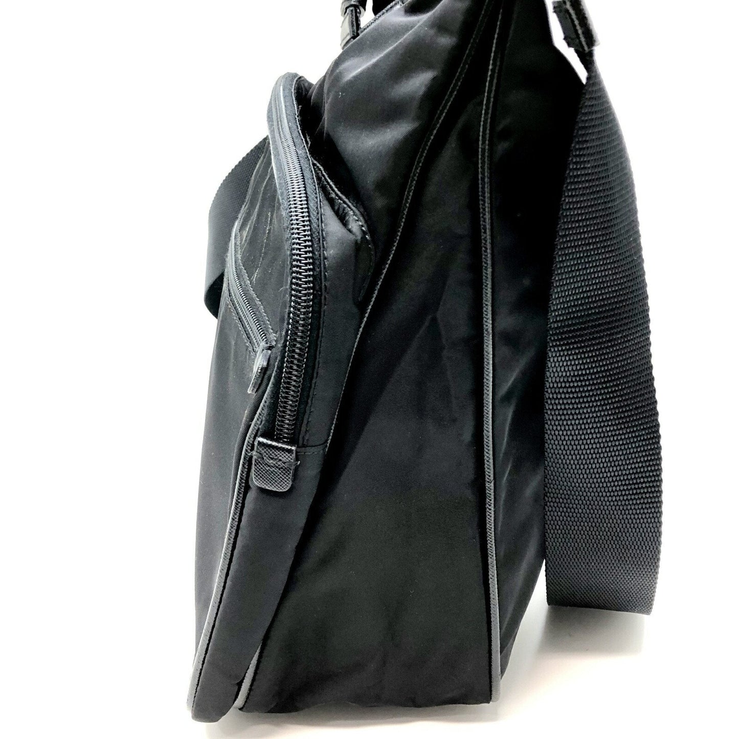 Prada Black Synthetic  shoulder bag