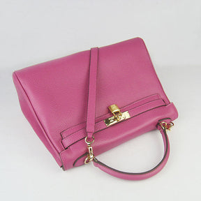 Hermes Kelly 32cm Togo Leather Handbag 6108 Peach Golden