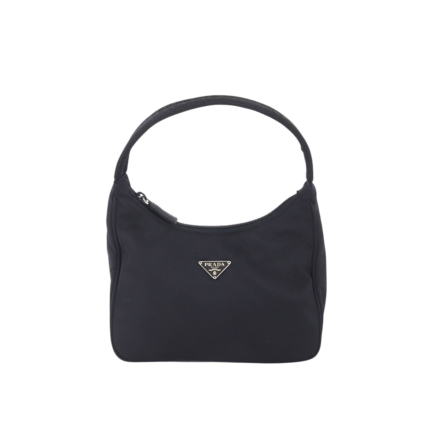 Prada Black Synthetic Re-edition shoulder bag