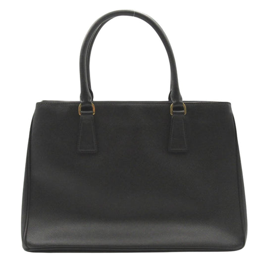 Prada Black Leather Galleria handbag bag