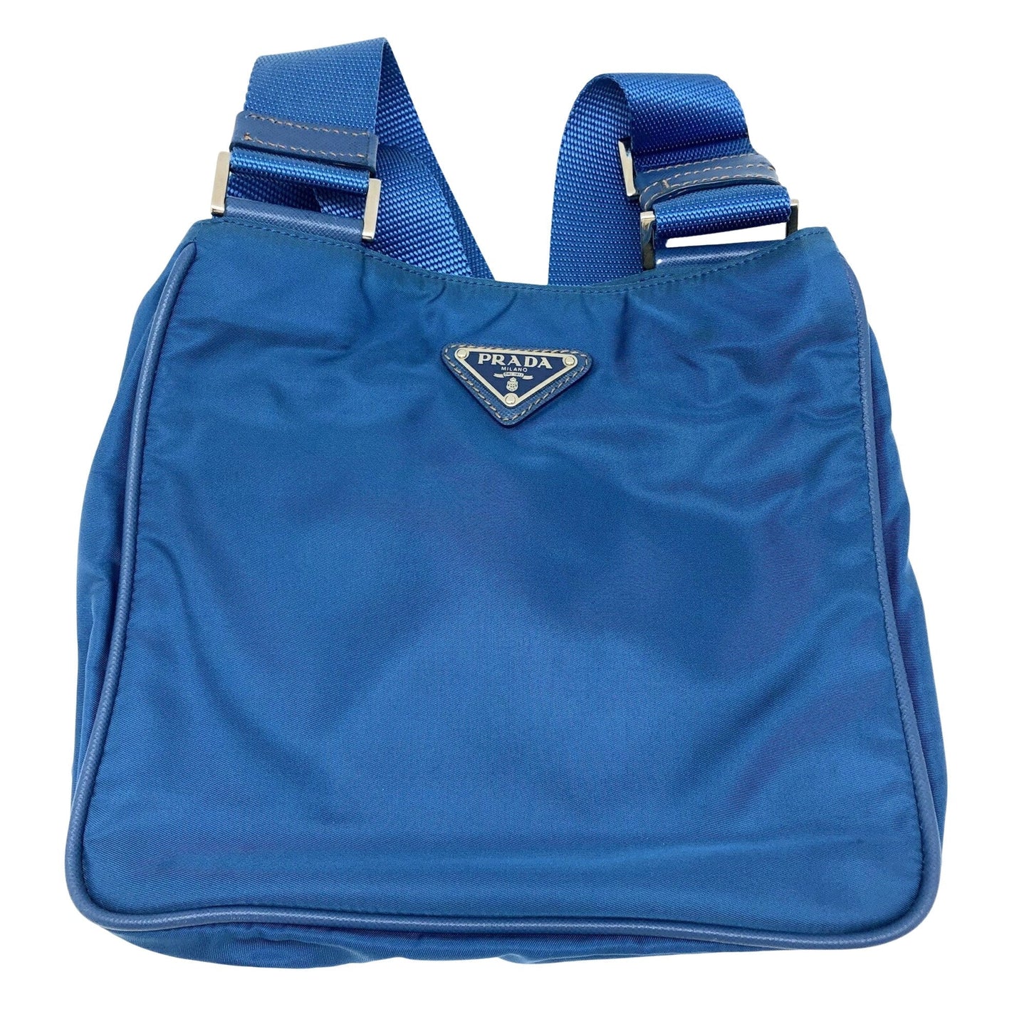 Prada Blue Synthetic Odette shoulder bag