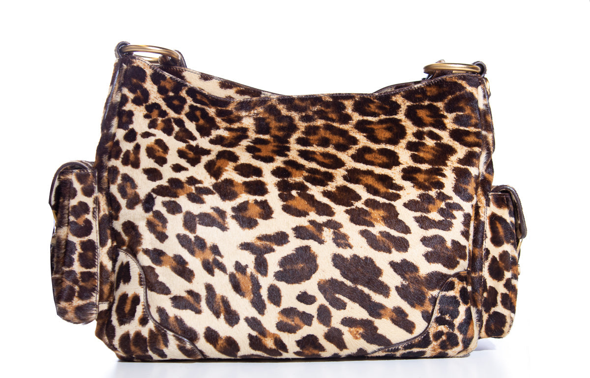 Prada Leopard Cavallino Pony Hair Handbag