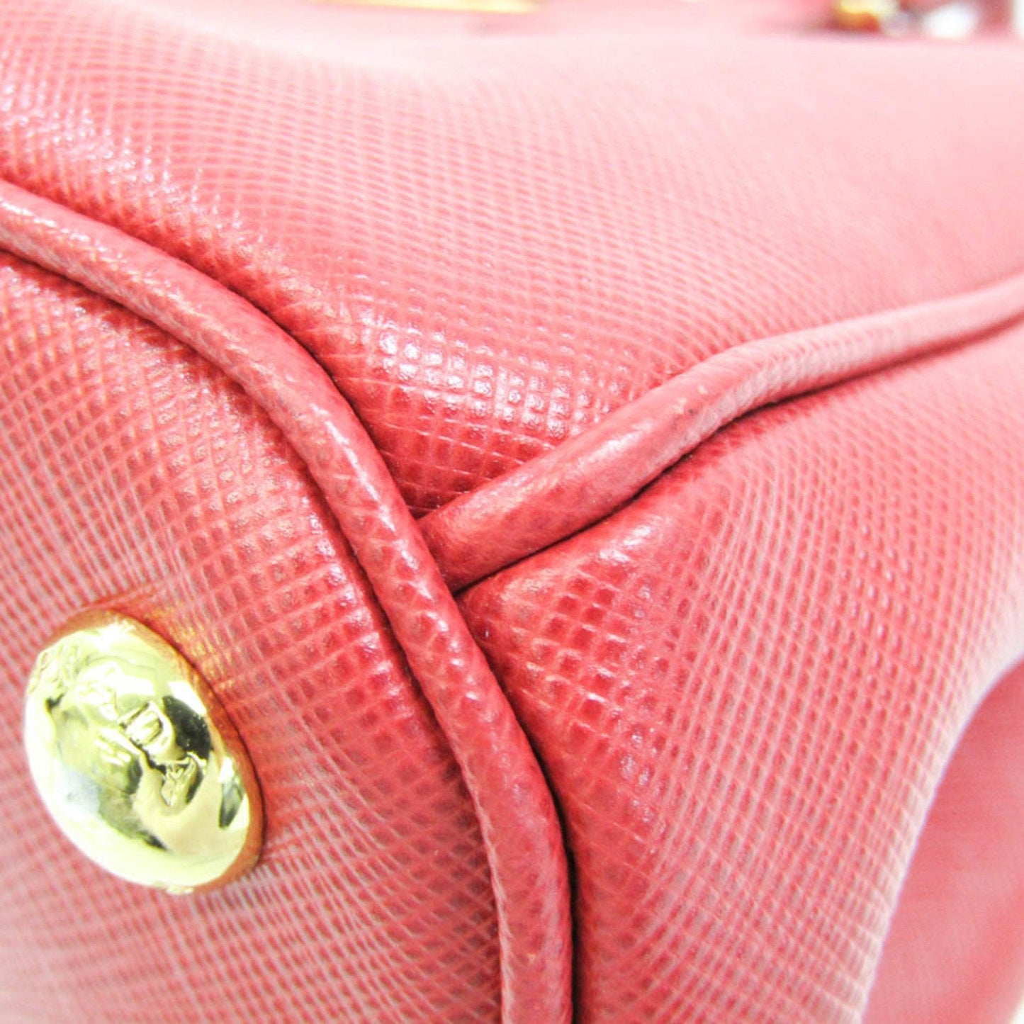 Prada Red Leather Galleria handbag bag