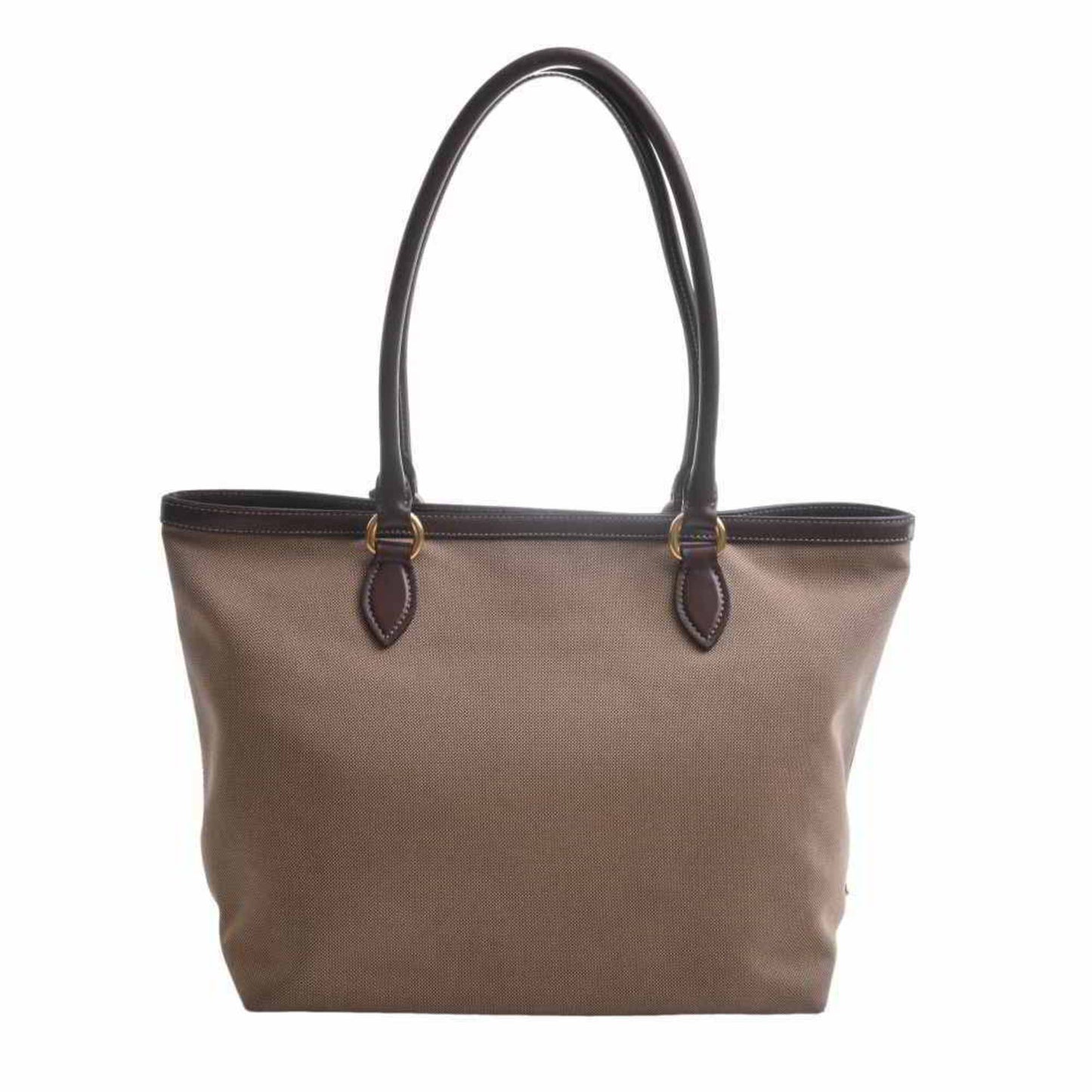 Prada Brown Canvas Cabas tote bag