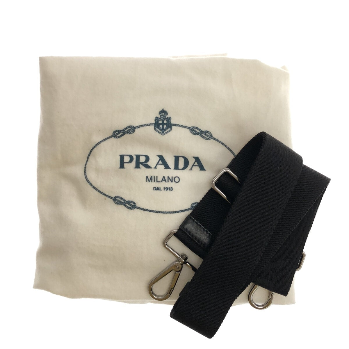 Prada Green Synthetic Canapa tote bag