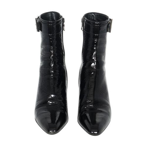 Prada Patent Leather Ankle Boots