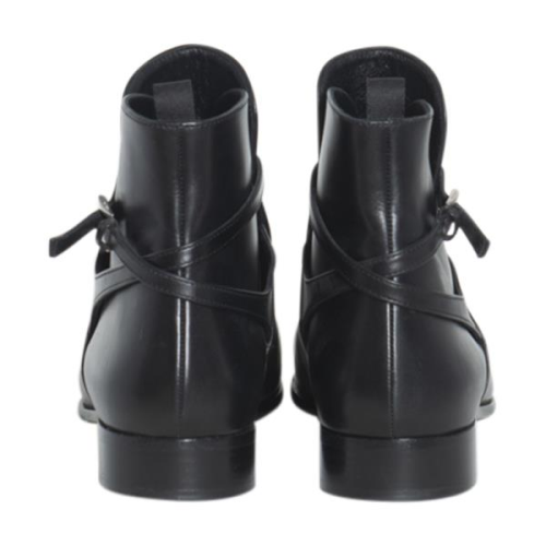 Prada leather booties