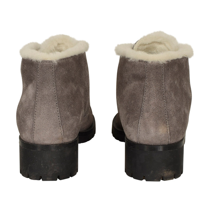 Prada Shearling Booties