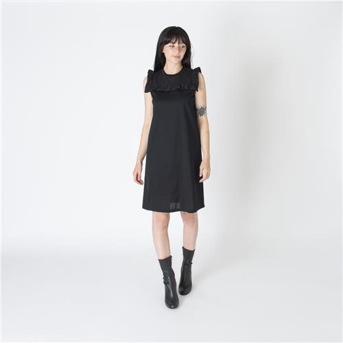 Prada Cotton Ruffle Dress