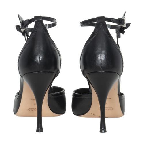 Prada Leather Applique Pumps