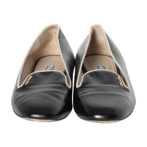 Prada Saffiano Leather Loafers