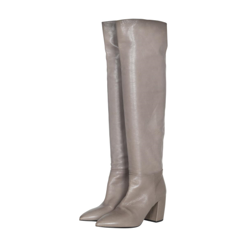 Prada Leather Knee High Boots