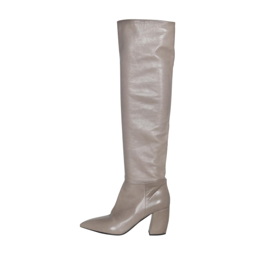 Prada Leather Knee High Boots